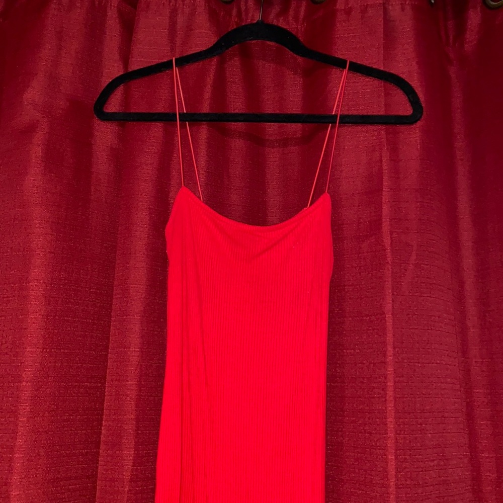 Forever 21 red basic dress.